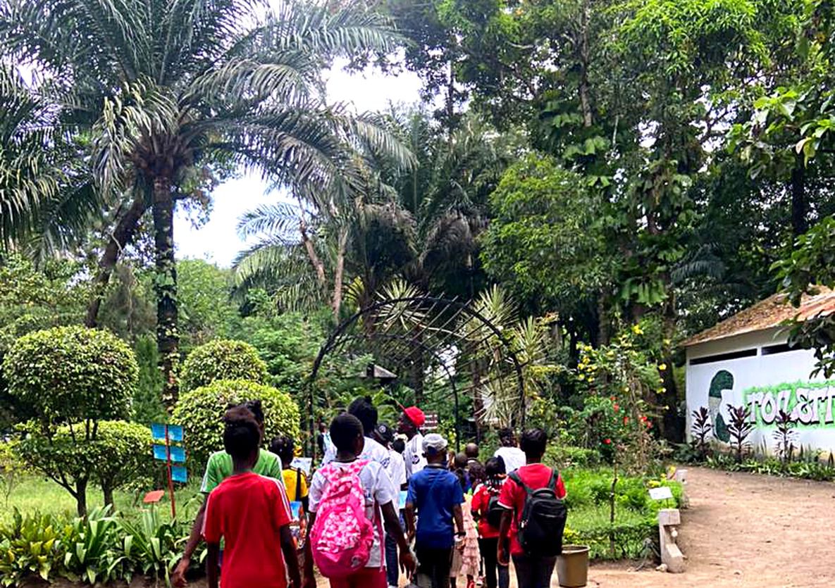 Sortie scolaire au parc